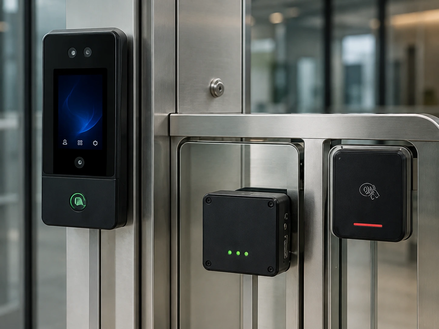 Biometric terminal, IoT controller and RFID access reader